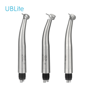 UBlite 치과 소형 헤드 고속 핸드피스 전자 발전기 LED 4 홀 치과 실험실 어린이 핸드 피스 용 미니 헤드 - Product Image 5