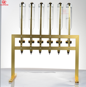 Набор диспенсеров для парфюмерии объемом 375 мл, 500 мл, 750 мл с настольной металлической подставкой для демонстрации парфюмерии на свадьбах и мероприятиях - Product Image 3