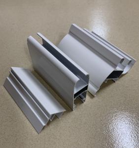 A prata anodizou o perfil 6000 séries do alumínio com serviço do corte para janelas e portas de África Oriental - Product Image 2