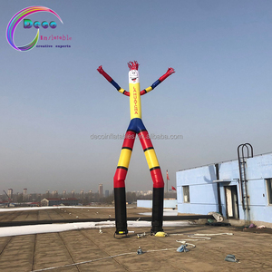 Zwei Beine Infla table Waving Man/ Air dancer Kunden spezifischer aufblasbarer Sky Air Dancer Dancing Man mit Gebläse für Werbung - Product Image 2