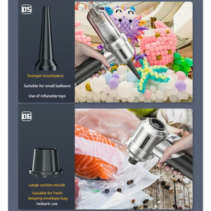 Aspirapolvere <span class=keywords><strong>Portatile</strong></span> per Auto Senza Fili, Pieghevole, Alta Potenza 16000pa 120w, 5+ Ugelli, Aspiratore Auto Top di Gamma - Product Image 4