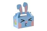 Boîtes à cadeaux colorées pour fêtes, boîtes à friandises de Pâques, boîtes à gâteaux, boîtes à biscuits avec poignée, boîtes à friandises en papier, boîte cadeau de Pâques