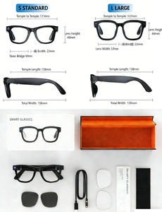 Nuovi Occhiali Smart AI G300 2026 con Fotocamera HD 800W, Chiamate BT, Riproduzione Musicale, Traduzione AI, WiFi, Registrazione <span class=keywords><strong>Foto</strong></span> e Video - Product Image 5