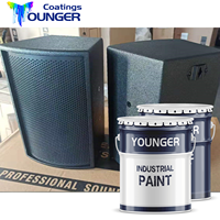 Revêtement polyurée à deux composants pour revêtement de finition de haut-parleur, peinture marine dure en aérosol anti-corrosion résistante à l'usure, équipement audio