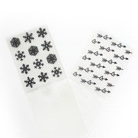 Dossier de gaufrage en papier fait main KM-1811 format mini 3x6 pouces avec motifs personnalisés, compatible avec les machines de découpe et de gaufrage