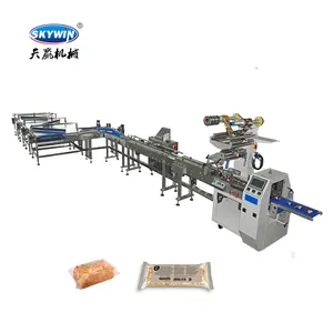 Skywin Full Automatic Chocolate Snack Products Cookie Cake Sorting And Package Line