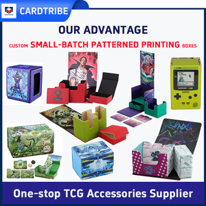 Boîte de rangement personnalisée à fermeture magnétique |   Boîte de rangement personnalisée pour cartes TCG, <span class=keywords><strong>Magic</strong></span> et cartes de sport - Product Image 2