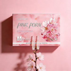 Suero Rosa PDRN OEM con Péptidos, Antienvejecimiento, Rejuvenecimiento de la Piel, Hidratación Profunda, Reafirmante, Estimulante de Colágeno, Reparador, Iluminador e Hidratante - Product Image 3