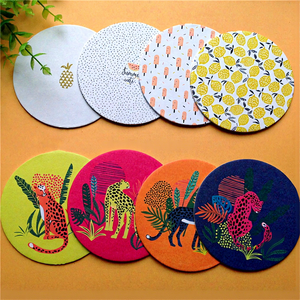 Factory Price Cheap Custom Printed Absorbent Pulp Board Paper Coffee Coasters Beer Coasters