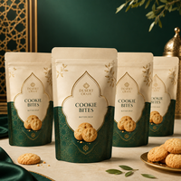 Sachets Doypack Personnalisés à Faible MOQ avec Structure Composite BOPP VMPET PE pour Snacks, Biscuits et Noix