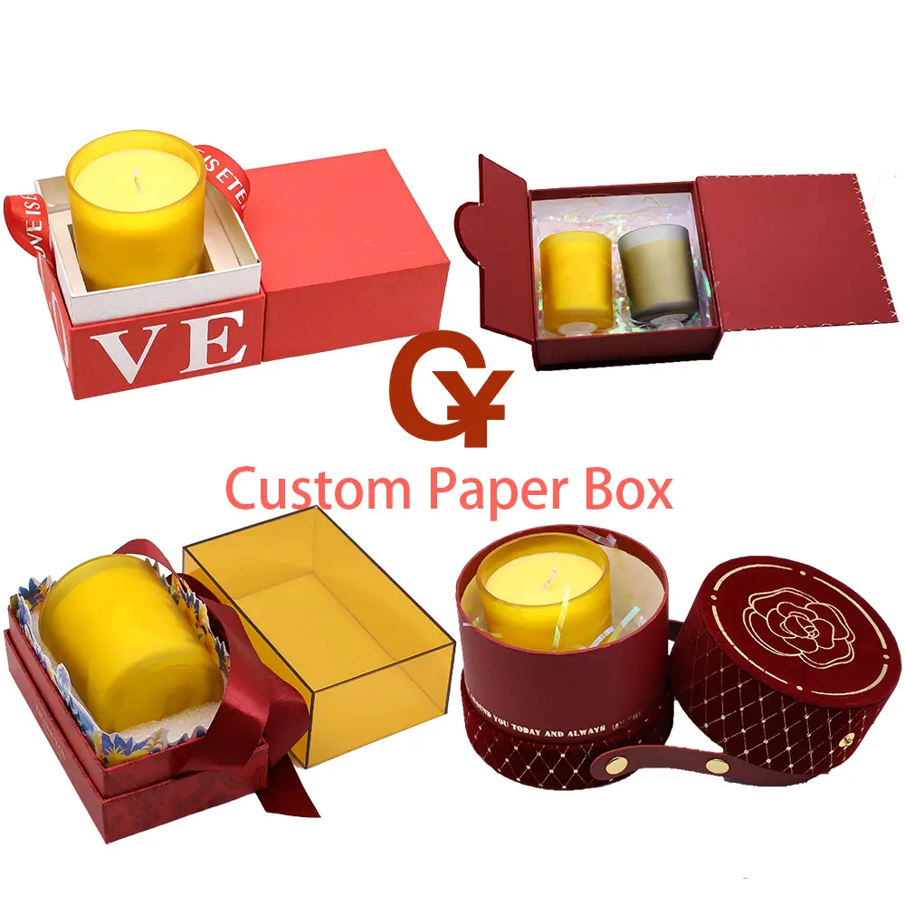 Custom Candle Box 2022 Gold Red Pink Silver Packaging Shipping Jewelry Package Padded Packing Envelope Bubble Mailer S With Clot