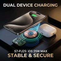 Module de charge sans fil 25W bypassé, bobine et dimensions de PCBA personnalisées pour la R&D, fournisseur de solutions de chargeur sans fil tout-en-un