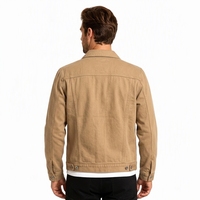 Veste en jean AQTQ OEM sur mesure, design tendance printemps, streetwear, haute qualité, homme, déchirée, boutonnée, coupe-vent, écologique, respirante