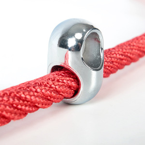 Abrazadera de Cuerda de Aleación de Aluminio de 12 mm y 16 mm para Escalada, Tirolesa y Parques de Aventuras - Product Image 1