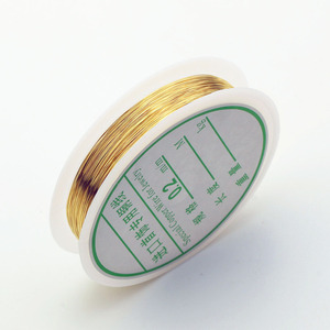 0.3/0.4/0.5/0.6/0.8/1mm <span class=keywords><strong>argento</strong></span>/<span class=keywords><strong>oro</strong></span>/filo di <span class=keywords><strong>rame</strong></span> rosa per bracciale collana gioielli accessori fai da te 0.2-1.0mm perline artigianali - Product Image 4