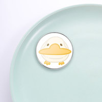 Spedizione Diretta di Badge Rotondi Personalizzati Stampati, Spille Personalizzate con Cartoni Animati, Citazioni Ispiratrici, Figure di Animali e Piante