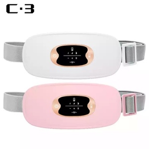 Vibration Hot Compress <b>Belt</b> Menstrual Heating Waist <b>Belt</b> Warm <b>Belt</b> <b>Period</b> Pain Relief - Product Image 5