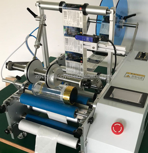 Solution d'étiquetage de bouteilles, machine d'étiquetage manuelle pour bouteilles de boissons en verre, machine d'étiquetage semi-automatique abordable pour bouteilles en verre et PET - Product Image 4