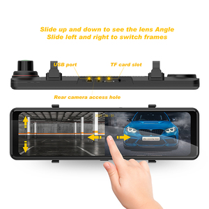 Aoedi Dual Channel Dashcam phía trước và phía sau cabin bảng điều khiển máy ảnh màn hình cảm ứng Dash máy ảnh với wifi Dash máy ảnh cho xe ô tô - Product Image 6