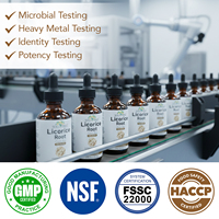 SOLOTREE 60ml Teinture de racine de réglisse biologique végane, soutien digestif, extrait de réglisse liquide en gouttes, complément alimentaire