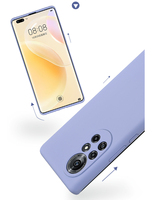 Coque en caoutchouc Gel souple en Silicone liquide à couverture complète à 3 couches pour Huawei Nova 12 11i 11 10 9 8 10 Pro Téléphones portables Échantillon gratuit