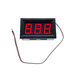 Voltmeter Digital 0.56 "3 kawat DC 0-100V, Voltmeter Panel Digital, tampilan voltase