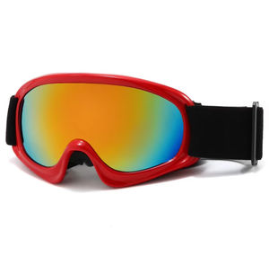 新款定制红色粉色滑冰护目镜雪板滑雪护目镜适合儿童青少年青少年男孩和女孩 - Product Image 4