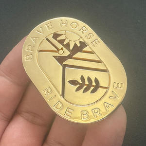 Hebilla de cinturón de metal personalizada Logotipo de marca personalizado de moda Sonrisa Diseño redondo Hebilla de aleación de zinc - Product Image 2