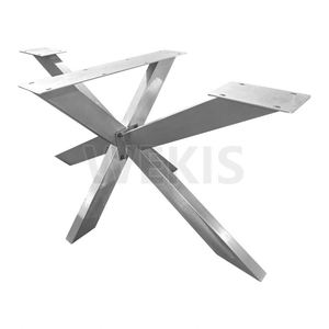 WEKIS Metal Table Foot <b>for</b> Dining Room Heavy Duty Table <b>Legs</b> <b>for</b> Glass Marble and Wood Furniture <b>Legs</b> <b>for</b> Home Kitchen Office - Product Image 3