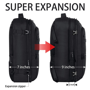 La <span class=keywords><strong>mejor</strong></span> mochila de viaje de lona ultraligera mediana de 35l con estilo para viajeros Weekender Guys - Product Image 4