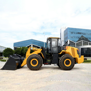 Chargeuse sur pneus robuste jaune 870H, modèle 2022, capacité de charge nominale de 7 tonnes, moteur Cummins, équipement de construction d'occasion MOOG - Product Image 1