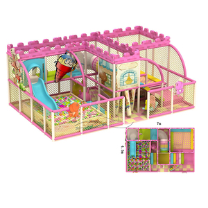 Zona di gioco sicura per bambini attrezzatura interattiva morbida per parco giochi al coperto - Product Image 4