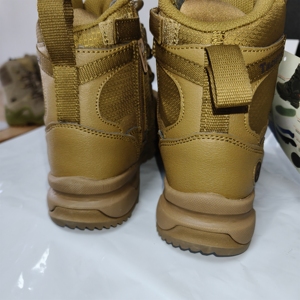 TSB4 Philippine Malaysia Panama <b>Brown</b> Mid <b>Boots</b> Breathable and Waterproof <b>Lace</b>-Up Tactical <b>Boots</b> for Hot Weather Winter Season - Product Image 2