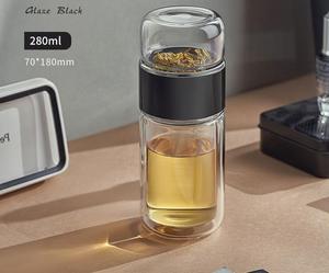 500mlTea Séparation Tasse En Verre Sports <span class=keywords><strong>De</strong></span> Plein Air Bouteille À Boire Voyage Verre Thé Et <span class=keywords><strong>Eau</strong></span> Séparation Bouteille D'<span class=keywords><strong>eau</strong></span> avec Infuseur À Thé - Product Image 6