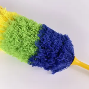 Fluffy Microfiber Duster Nylon Duster Feather Duster Kit Household Washable Cleaning Brush For House Cleaning