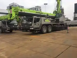 80 Ton ZOOMLION Mobile Truck Crane QY80V For Sale