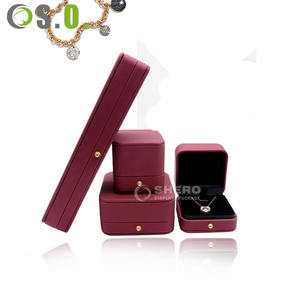 Cajas de Embalaje de Joyería al por Mayor para Collares de Lujo, Juego de Cajas de Regalo de Joyería, Nuevo Diseño, Estuche de Joyería de Cuero PU para Colgantes - Product Image 5