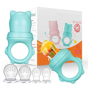 Mangeoire en Silicone sans BPA pour bébé, avec Fruits et légumes frais, jouet de dentition, sucette - Product Image 1