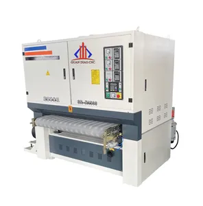 China Manufacturer For Plywood Machine Double Side Sanding Machine 1300mm Heavy Duty Wide Belt Sander