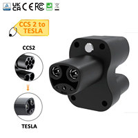 American European Standard CCS2 Adaptateur Tesla 250A Charger EV Connectors Type 2 Plug Inlet for Electric Vehicles New Condition