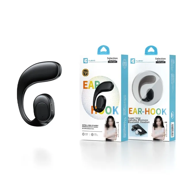 3C National Standard Certification YX Brand YX-L01 Ear-Hook Bluetooth Headset Business Single-Ear Waterproof Sports Long Battery