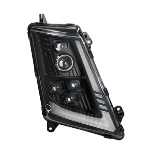 ไฟหน้า LED 1คู่สำหรับ <span class=keywords><strong>Volvo</strong></span> FH4รถบรรทุก RH & LH โคมไฟด้านข้าง | ไฟหน้า LED 5เลนส์อัพเกรดชุดไฟหน้า4L10H - Product Image 1