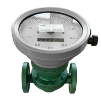 Débitmètre à engrenages ovales Débitmètre d'huile diesel Compteur numérique mécanique Compteur numérique Compteur numérique Engrenage ovale
