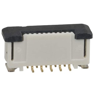Conector XF2J-<span class=keywords><strong>1024</strong></span>-11A de 10 Posiciones, Modo Slip Lock, Disposición de Terminales Frontales, Espaciado de 0.5mm, ZIF - Product Image 1