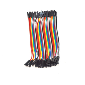 สายจัมเปอร์แบบตัวเมียต่อตัวเมีย ขนาด 10 ซม. รุ่น OKY0066 สายเคเบิลบอร์ด 40 พิน สำหรับ Arduino Raspberry Pi - Product Image 4