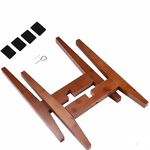 Supporto per Piante Regolabile in Bambù Ecologico Fatto a Mano, Stile Mid-Century Moderno, Porta Vasi per Interni/Esterni per Giardino 8-12 Pollici - Product Image 2