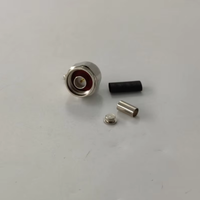 Connecteur coaxial mâle à angle droit étanche de type N 50 ohms pour câble RG58