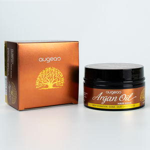 Masque capillaire réparateur à l'huile d'argan, traitement brésilien pour cheveux abîmés, vente flash - Product Image 1