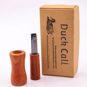 Silbato de Madera de Palisandro para Atraer Patos Silbato para Patos Silvestres que Imita el Sonido del Pato Real para Atraer Tortugas de Carapax Blandas para la Caza de Patos al Aire Libre - Product Image 4