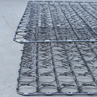 Matelas à ressorts Bonnell, unité de ressorts ensachés OEM personnalisée, noyau de lit écologique, housse amovible, taille sur mesure pour mobilier de chambre